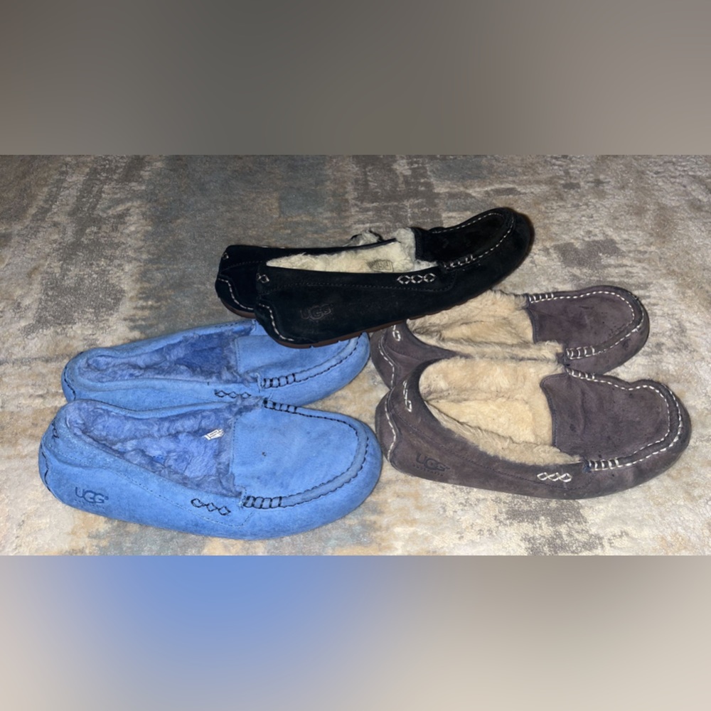 Ugg Slippers all three pairs